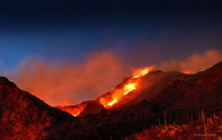 Wildfire and extreme weather photo by Weatherstock founder Warren Faidley